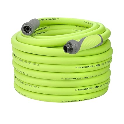 Flexzilla Garden Hose With Swivelgrip, 5/8 In. X 100 Ft, Heavy Duty, Lightweight, Drinking Water Safe - Hfzg5100Yws (Packaging May Vary) - Green