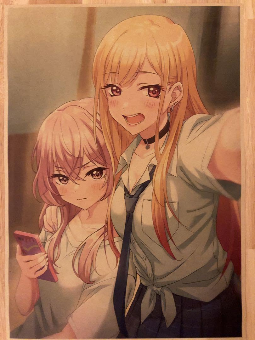 Amazon.co.jp: 着せ恋 美 A3ポスター まりんとジュジュ : おもちゃ