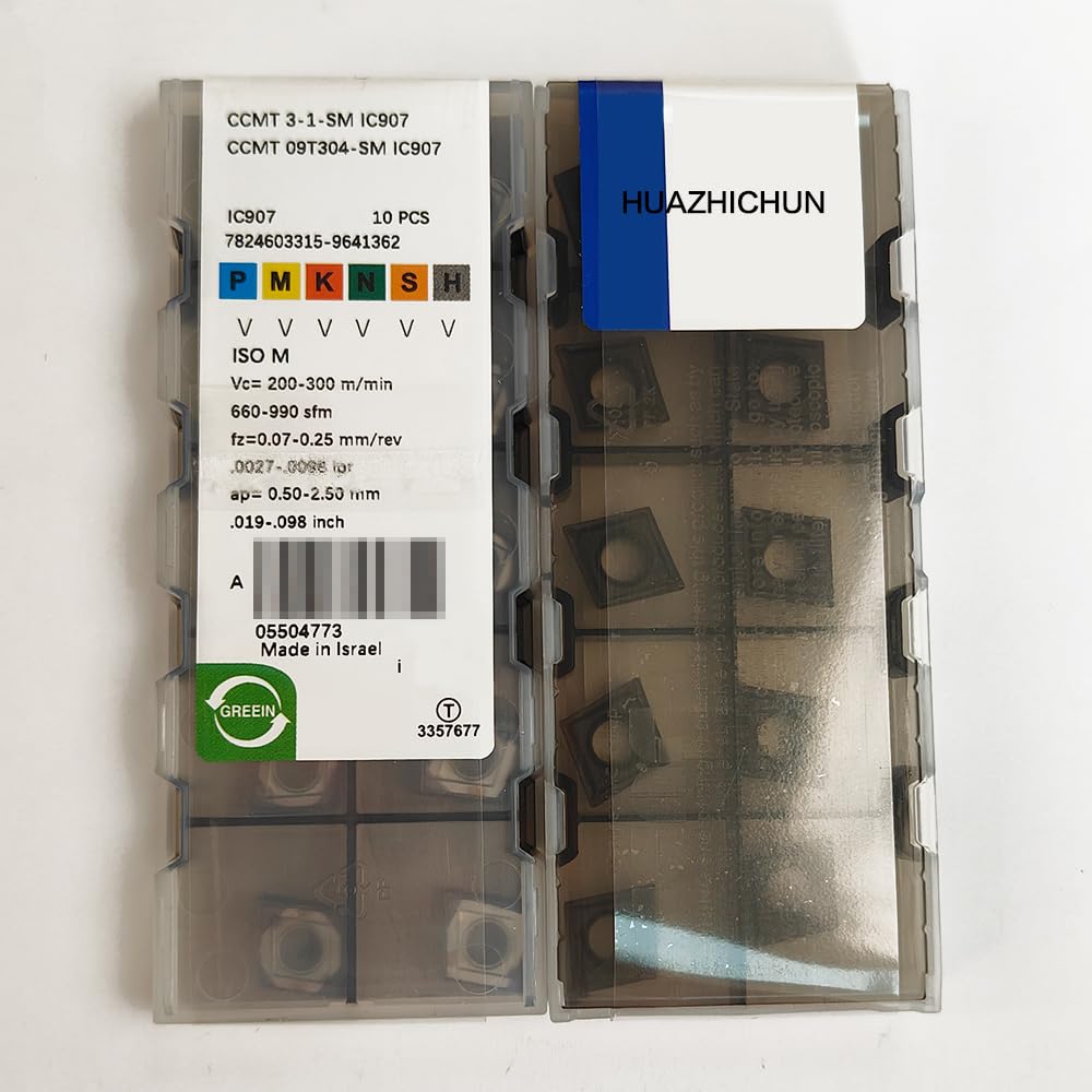 CCMT 09T304-SM IC907 Milling Inserts Turning Tools