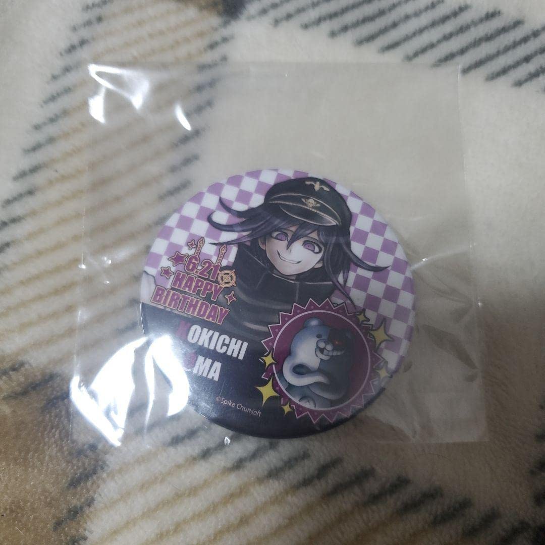 ニュー ダンガンロンパ V3 プリロール 缶バッジ 王馬小吉