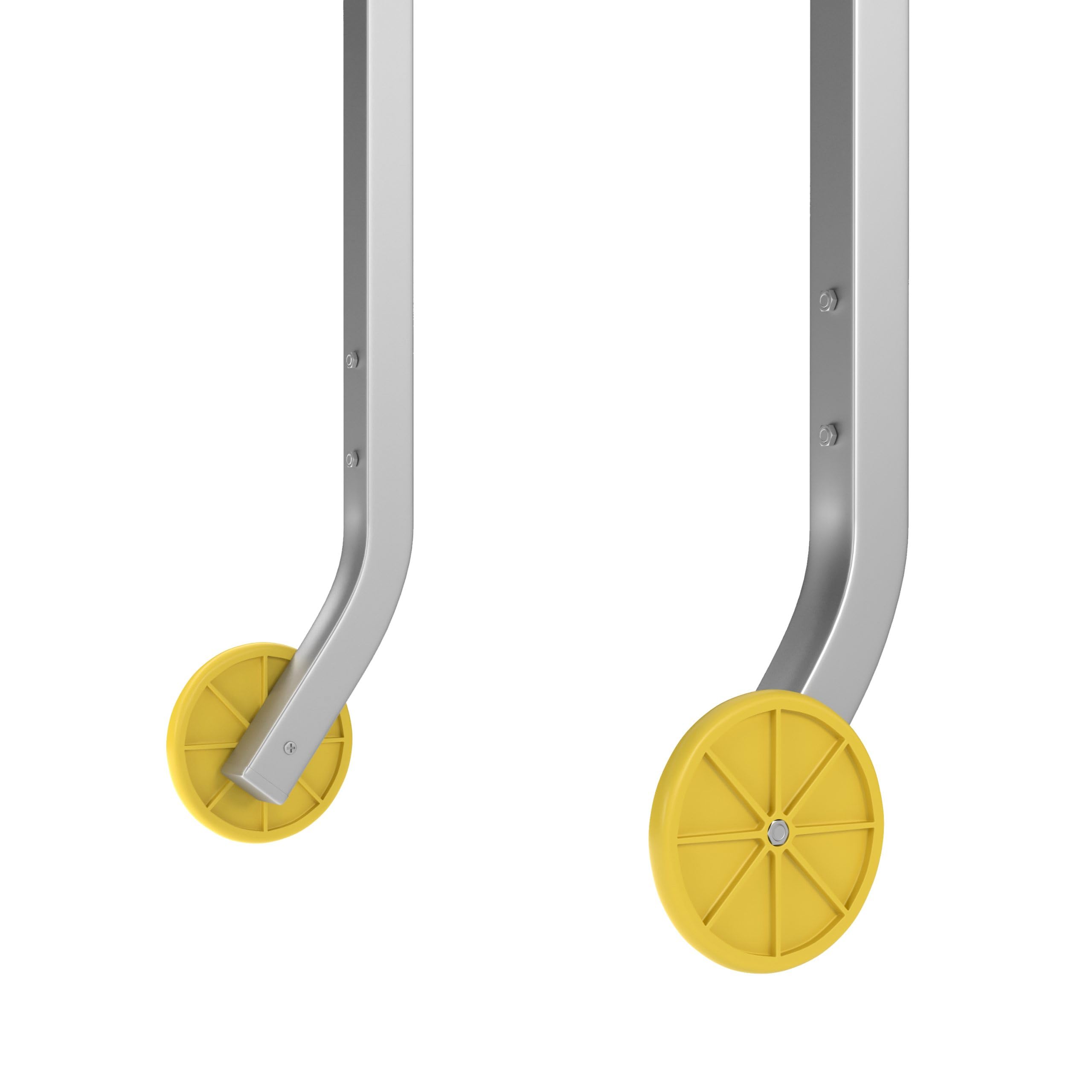 RMBO - Gancho de cumbrera - Gancho universal para techos para escaleras - 95 cm de largo - Sistema de fijación seguro y robusto para techos y mantenimiento