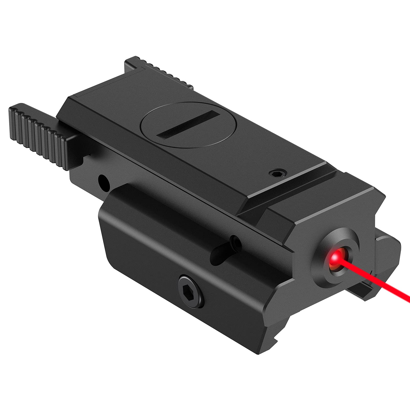 Feyachi L42 Laser Sight, Compact Tactical 20mm Standard Picatinny &Weaver Red Dot Laser Sight — view 8