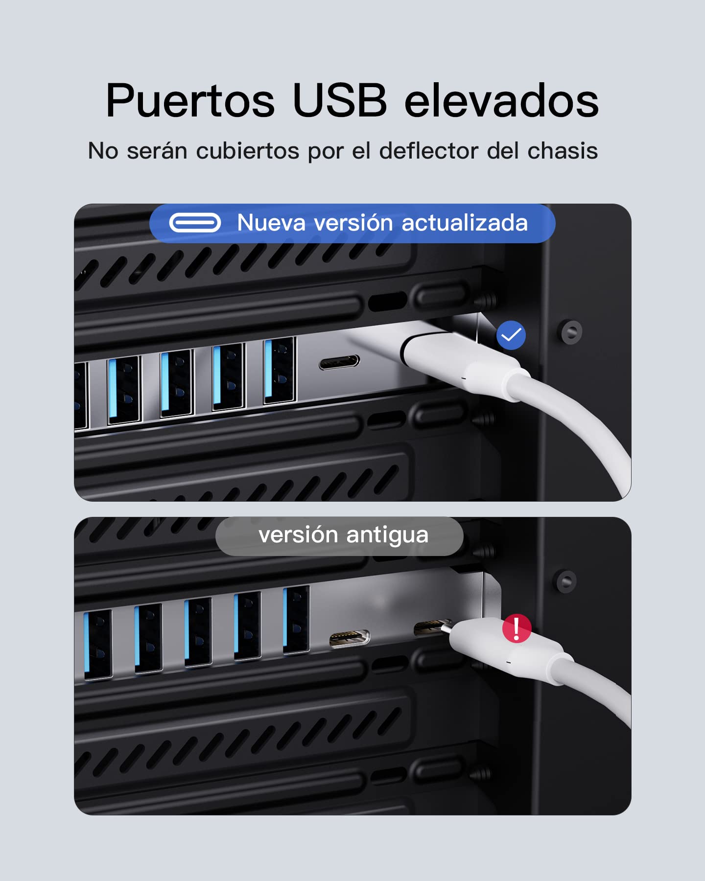 Inateck Tarjeta PCIe a USB 3.2 Gen 2, Carga USB C PD, 2 Puertos USB C y 6 Puertos USB A con Ancho de Banda Total de 16 Gbps, KU8212