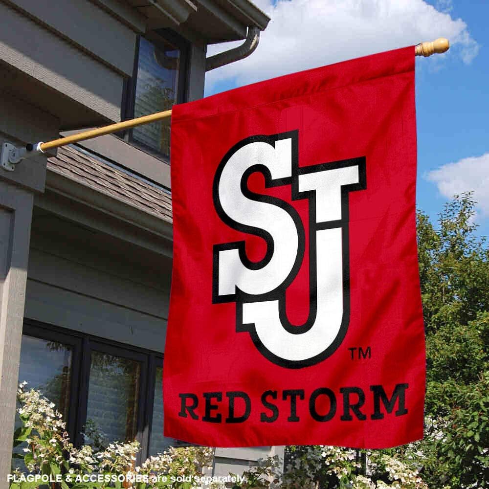 St. John's Red Storm Double Sided House Flag - Image 2