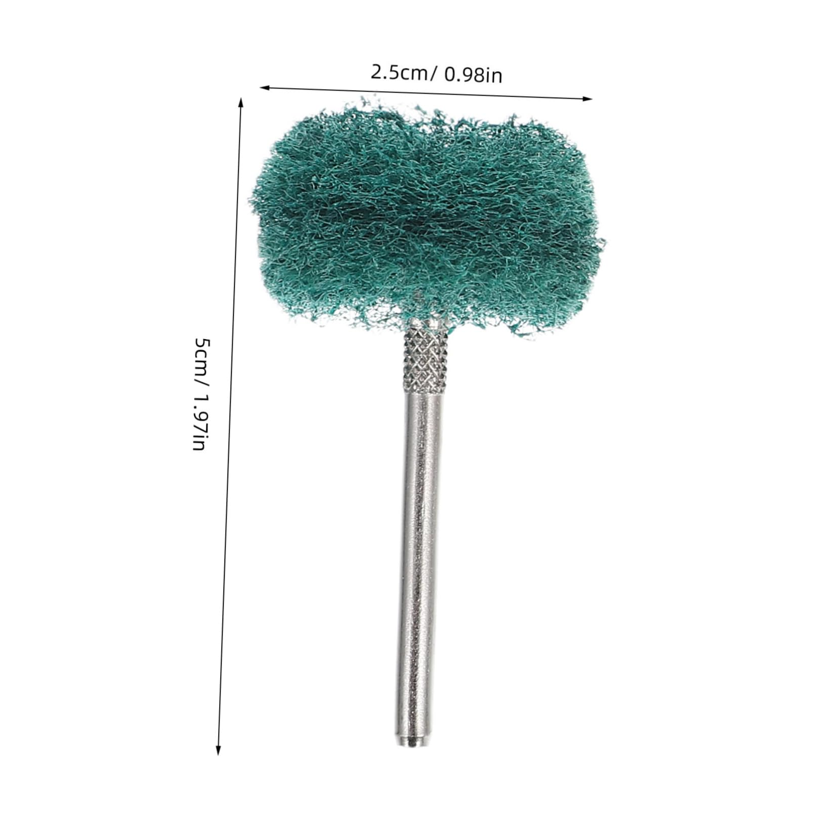 NAMOARLY Efficient Polishing Kit 100pcs Abrasive Buffing Wheels 20 Pieces Each 80/150/240/400/600 Grits for and Woodworking