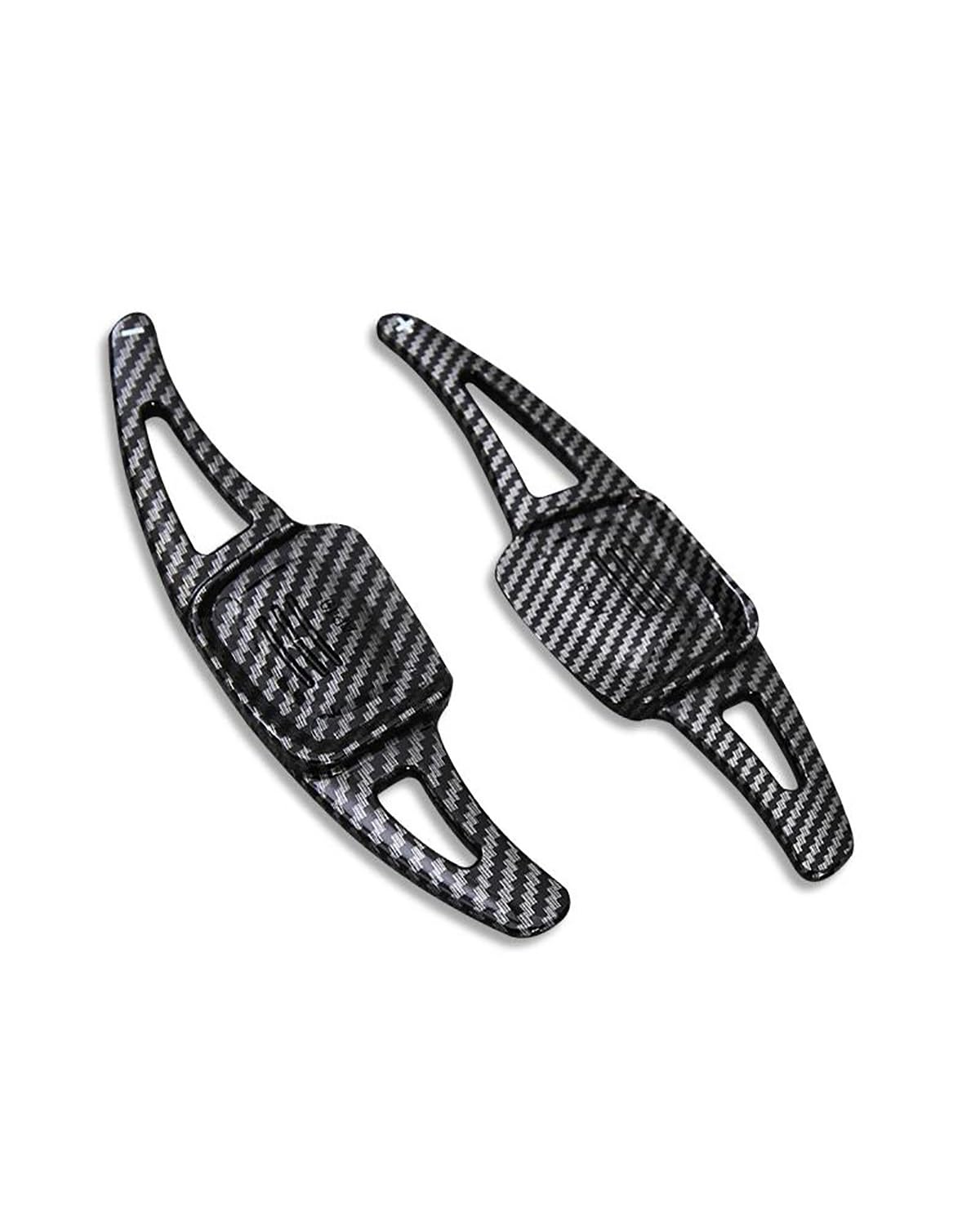 Paletta Volante Prolunga Per Golf 8 Per MK8 R Per GTI R Per Line Per Passat Per Atlas Per CC Accessori ABS Estensione Del Cambio Al Volante Dell'auto volante Estensione cambio(Carbon black)