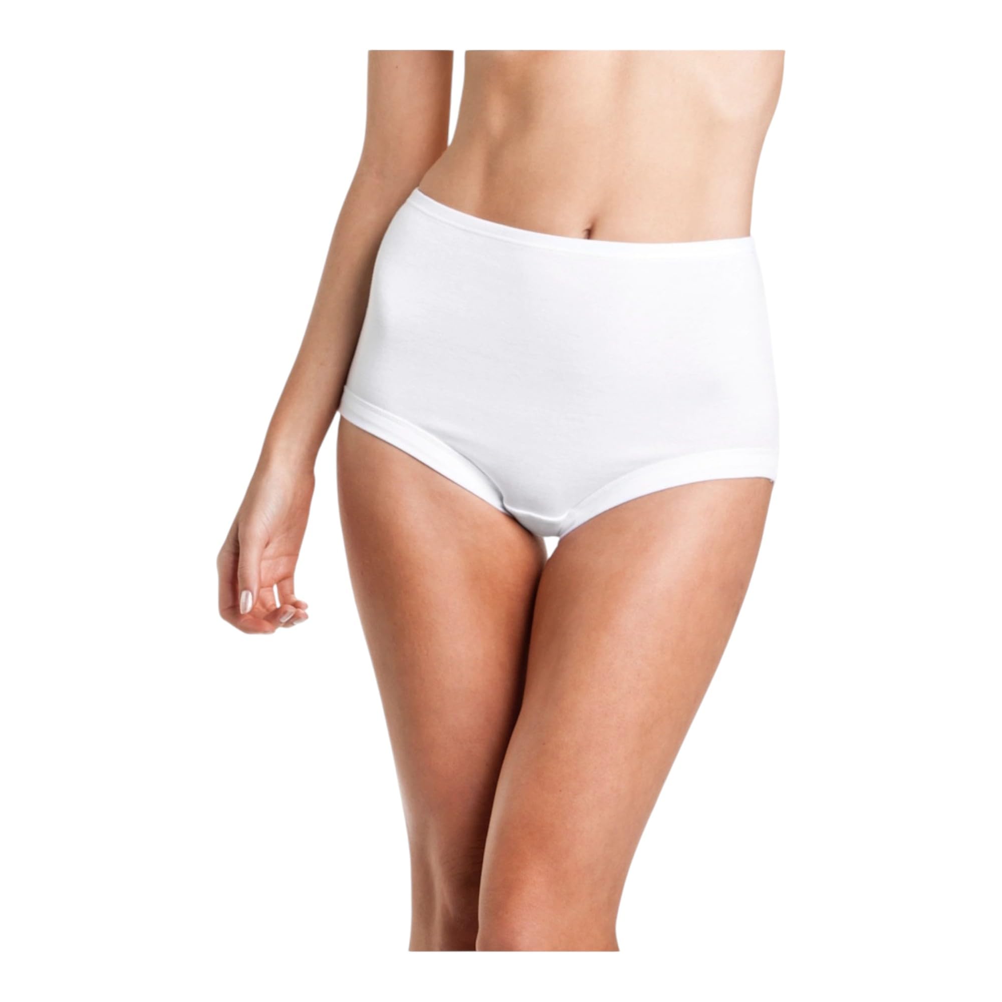 Bonds Cottontails Full Brief Extra Licra Womens Underwear Panties Ladies Undies WUFQA, White, 26