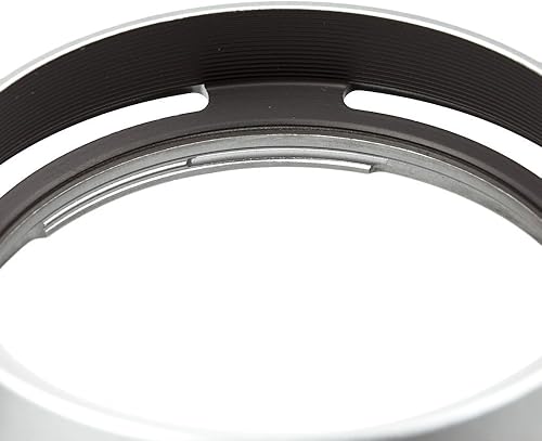 Miniatura 6 de JJC LH-JX100 Anillo adaptador de capó de lente de metal plateado para Fujifilm X70 X100 X100S X100T sustituye al anillo adaptador FUJIFILM AR-X100