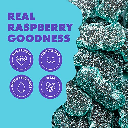 Shameless Low Carb Keto Gummy Bundle - Red Raspberry, Blue Raspberry & Super Wild Worms Gluten Free Candy #TOP6