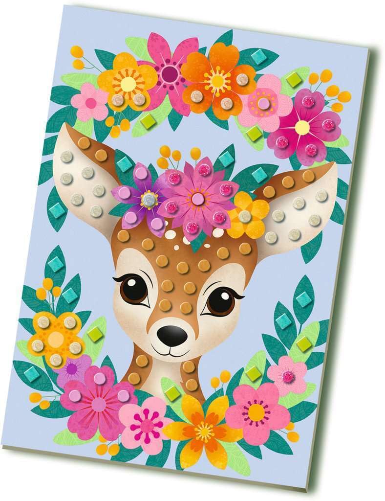 BeCreative Midi - Bastelset DIY Mosaik Mein Bambi