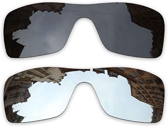 Set of 2 Lenses Replacement for Oakley Batwolf OO9101 Sunglass Combo Pack