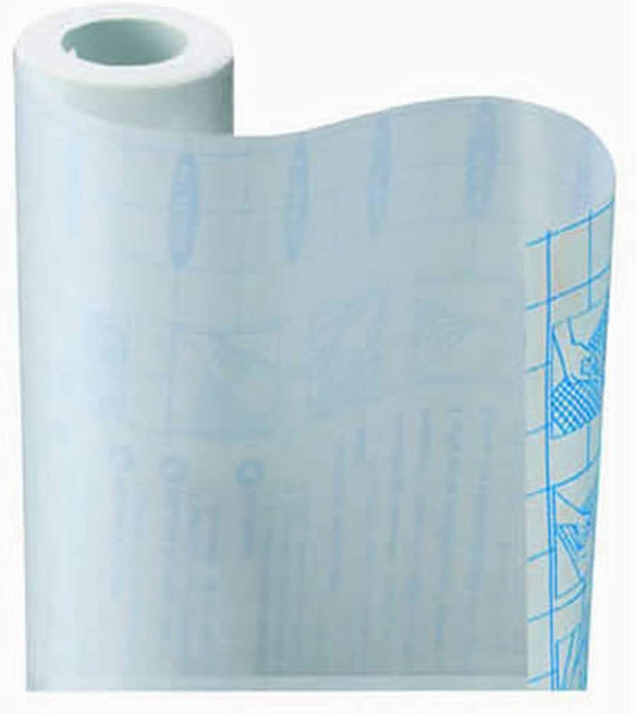 Classic Touch Zip Tac Self-Adhesive Shelf Liner - 9ft x17.75in (Crystal Clear)
