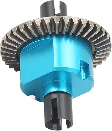 Alomejor Juego de engranajes diferenciales RC, Metal 38T diferencial engranaje conjunto para 94122 94123 94111 94188 110 coches de control remoto