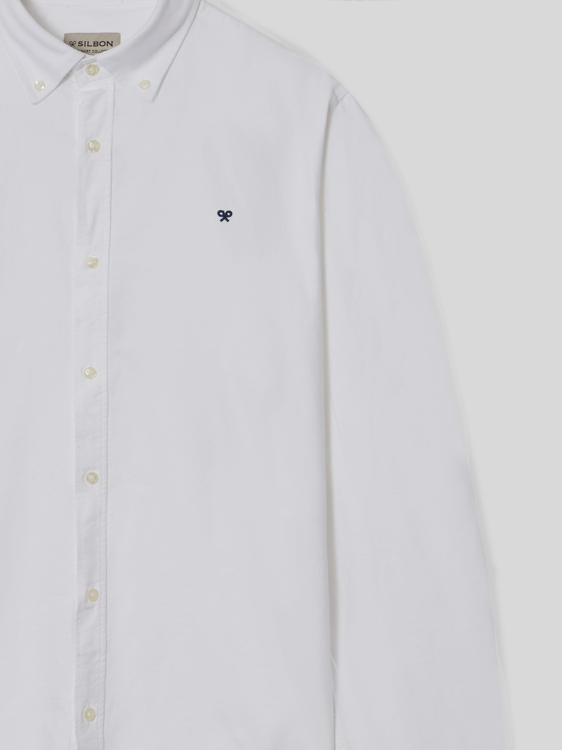 SILBON Camisa Sport Oxford Regular Fit para Hombre