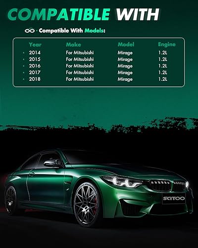 Vista 573 de SCITOO 1 bobinas de encendido con 4 bujías de iridio para Chevrolet 2011-2015 Cruze 1.4L 2016 Cruze Limited 1.4L 2012-2020 Sonic 1.4L 2013-2021 Trax