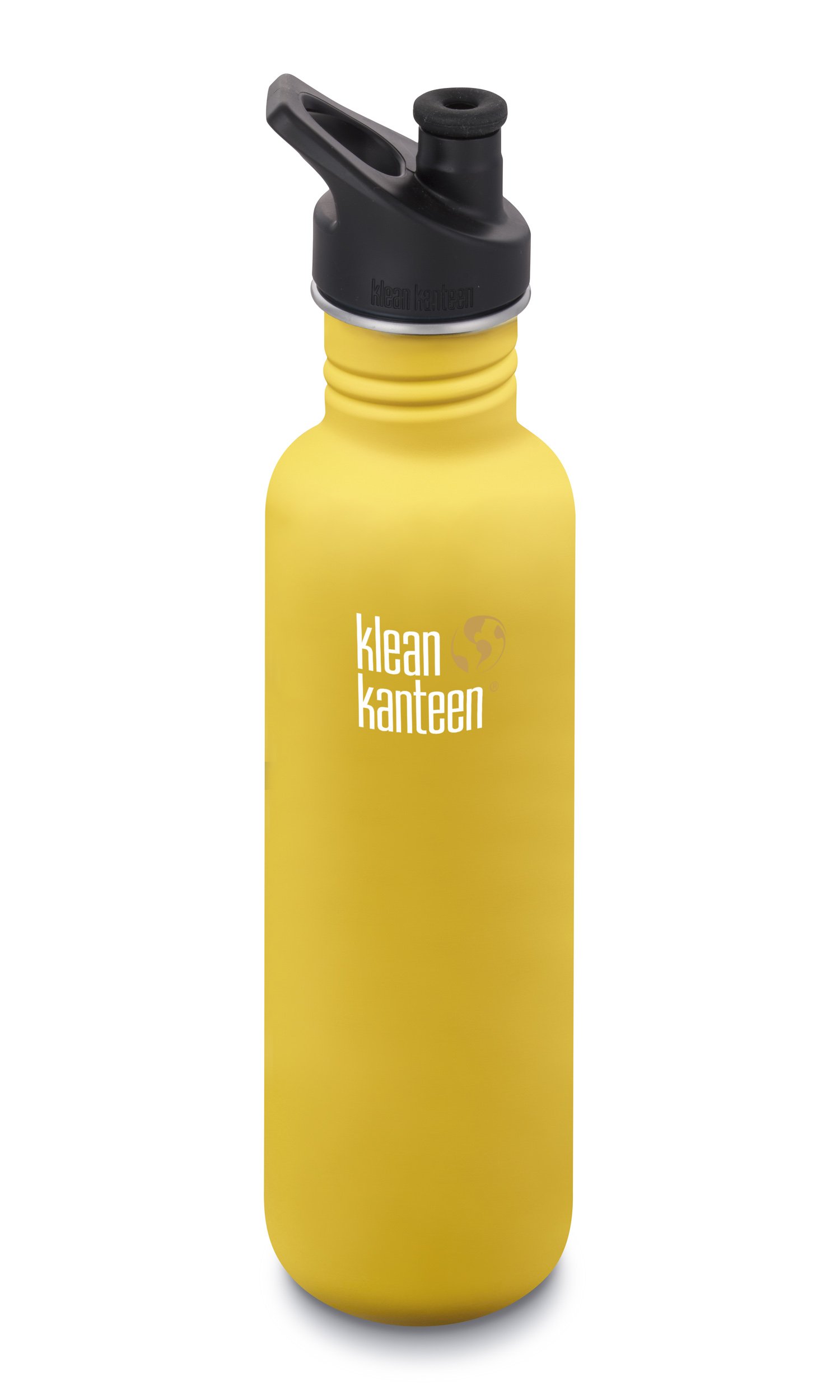 Klean Kanteen Garrafa de água clássica de parede única de aço