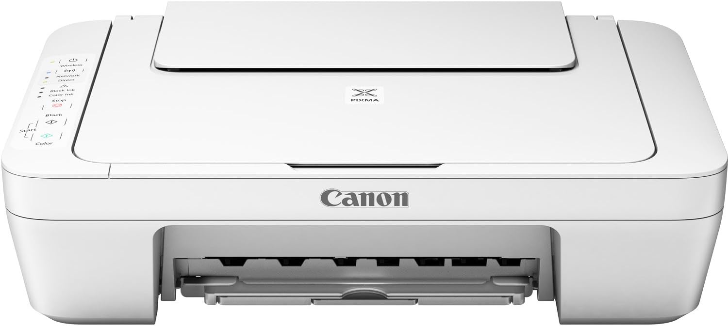 Canon Office Products PIXMA MG3020 White Wireless Color Photo Printer with Scanner/Copier