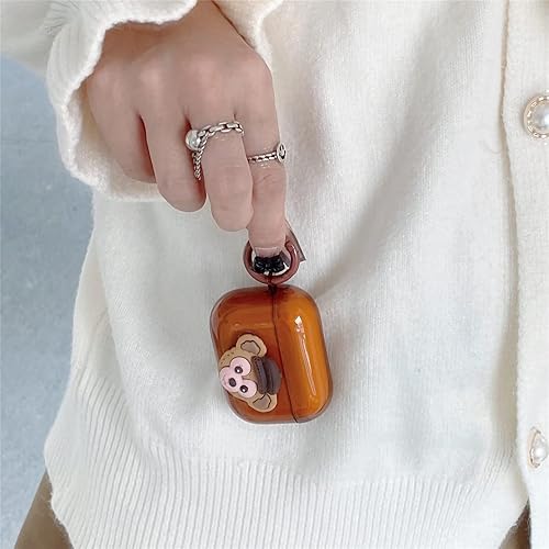 Miniatura 8 de Funda para Airpods Pro, accesorios para Airpods de YohokGo con diseño de flores, ligera, portátil y a prueba de golpes, regalos para niñas,