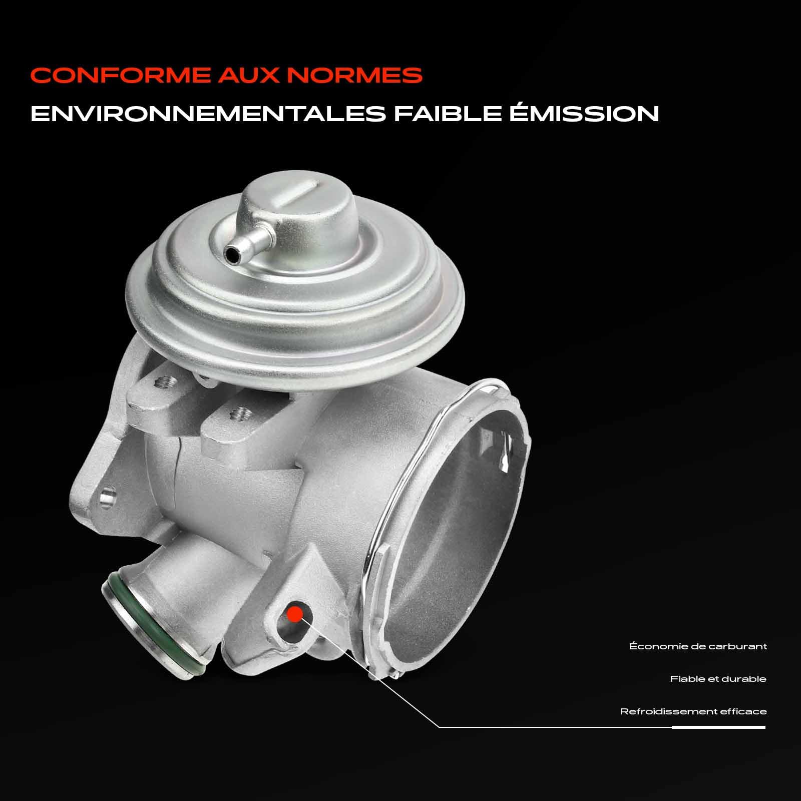 Frankberg Vanne EGR 6110900754 | Compatible avec: Classe C, modèle T S203, Châssis-plateau Classe E VF210, Classe E T-Model S210, CLK C209, Classe E W210