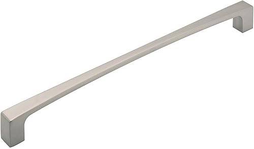 Miniatura 5 de Hickory Hardware P3123-SN Perilla cuadrada de níquel satinado de 1-38" x 1-18" de la colección Rotterdam