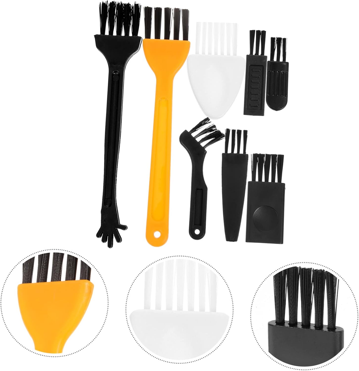48-Piece Mini Cleaning Brush Set for Shaver and Clipper Small Gap Tool for Daily Use Compatible Electric Trimmers Razor Cleaners and Keyboard Cleaning image 5