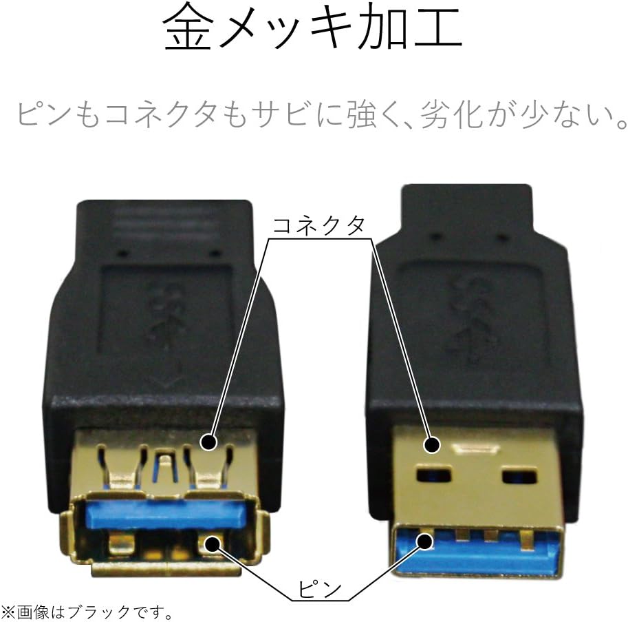 Elecom USB3.0 extension cable USB3E10WH