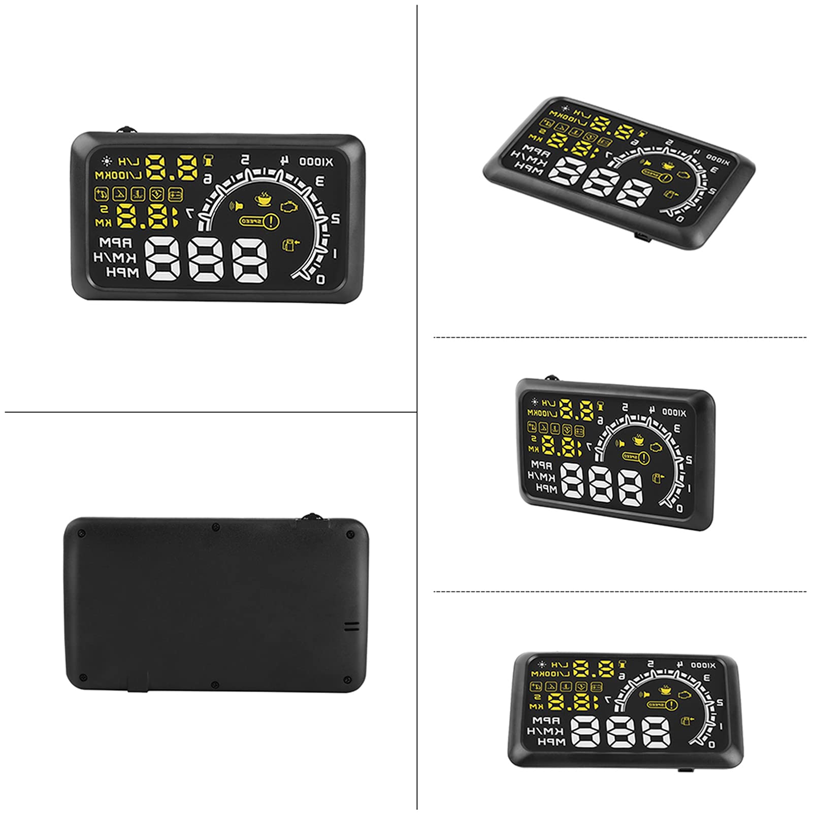 Head Up Display Multi-funzione Auto Car OBD II HUD Head Up Display 5,5 '' Schermo LED di avviso velocità proiettore,elettrodomestici per auto