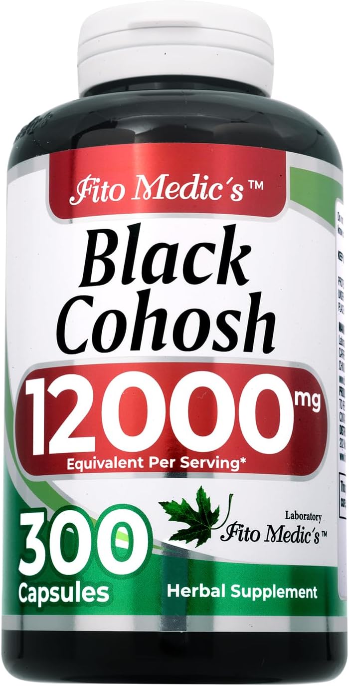FITO MEDIC'S Lab black cohosh 300 Capsules 12000 mg
