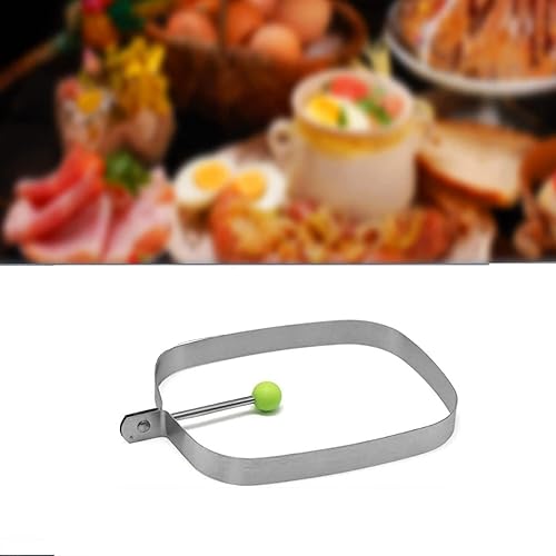 Molde antiadherente para freír huevos 12 piezas moldeador de panqueques dispensador profesional de masa de panqueques mango anticaldo para hornear