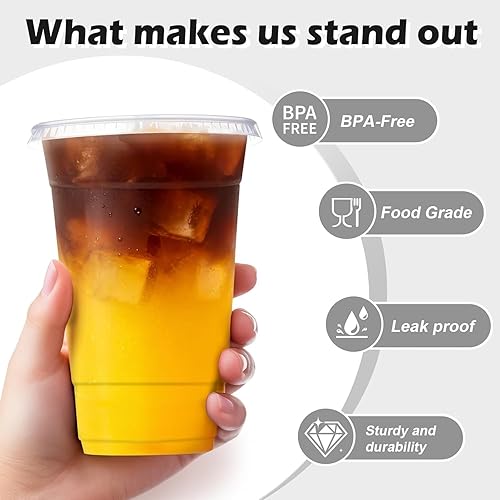 Miniatura 9 de Lamosi Paquete de 60 tazas de café desechables de 12 onzas con tapas y mangas, tazas de café con tapas, tazas de papel blanco con fundas aisladas de