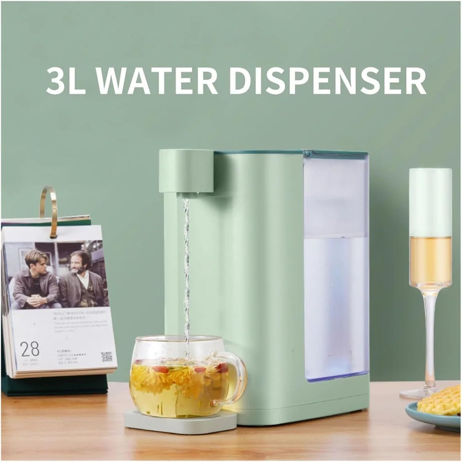 新しい 3L つまりホットデスクトップインテリジェントウォーターディスペンサーインテリジェントタッチコントロール 5 ギア温度調節健