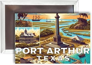 Port Arthur Texas Mementos Souvenir 2x3-Inch Fridge Magnet
