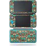 MightySkins Skin Compatible with Nintendo New 2DS XL - Crazy Tikis | Protective, Durable, and Unique Vinyl Decal wrap Cover | Easy to Apply, Remove, and Change Styles | Made in The USA