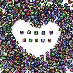 Colorful Numbers on Black Beads