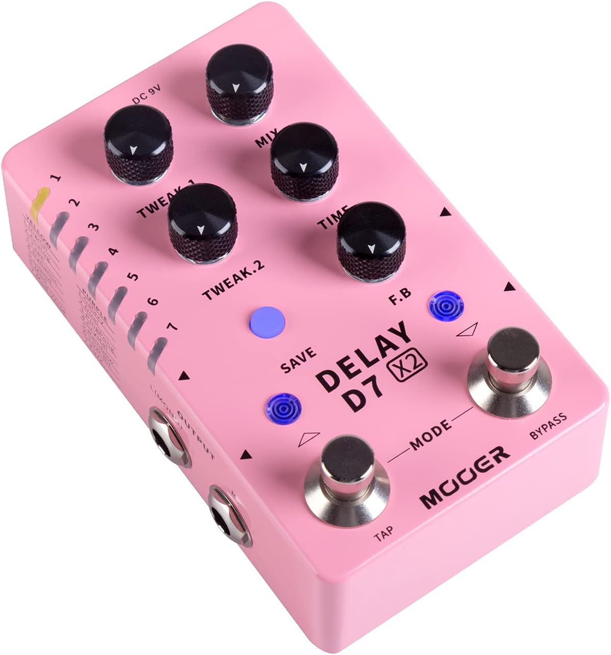 Buy MOOER D7 X2 Delay 14 different types Delay Authentic Vintage and