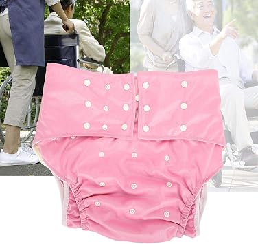 Adults Cloth Diapers For Elderly 6 Colors, Reusable Washable Waterproof Diapers Bedwetting Adults For Disabled Urine Loss, Adult Night Diapers For Incontinence Care#3