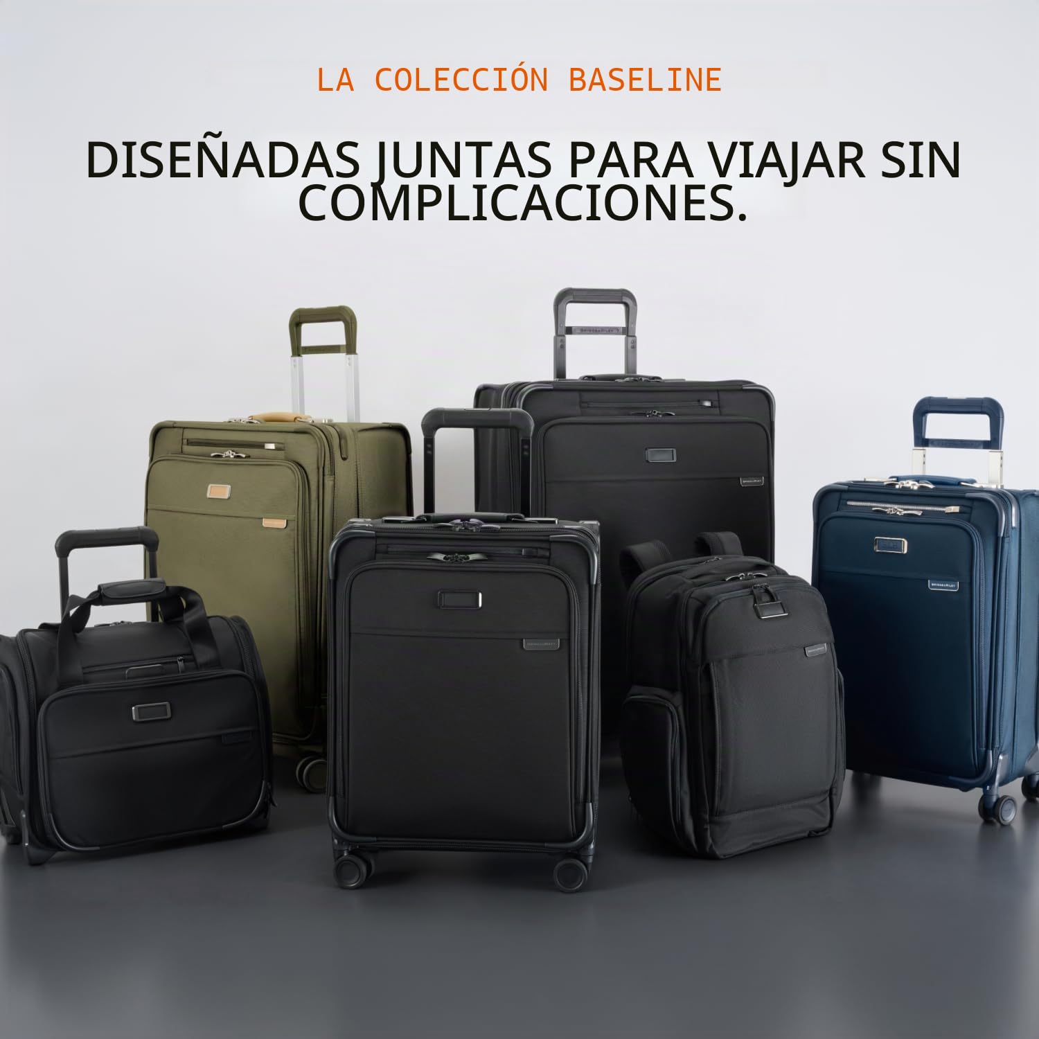 Briggs & Riley - Maletas giratorias expandibles de 4 Ruedas