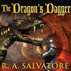 The Dragon's Dagger Audiolibro Por R. A. Salvatore arte de portada