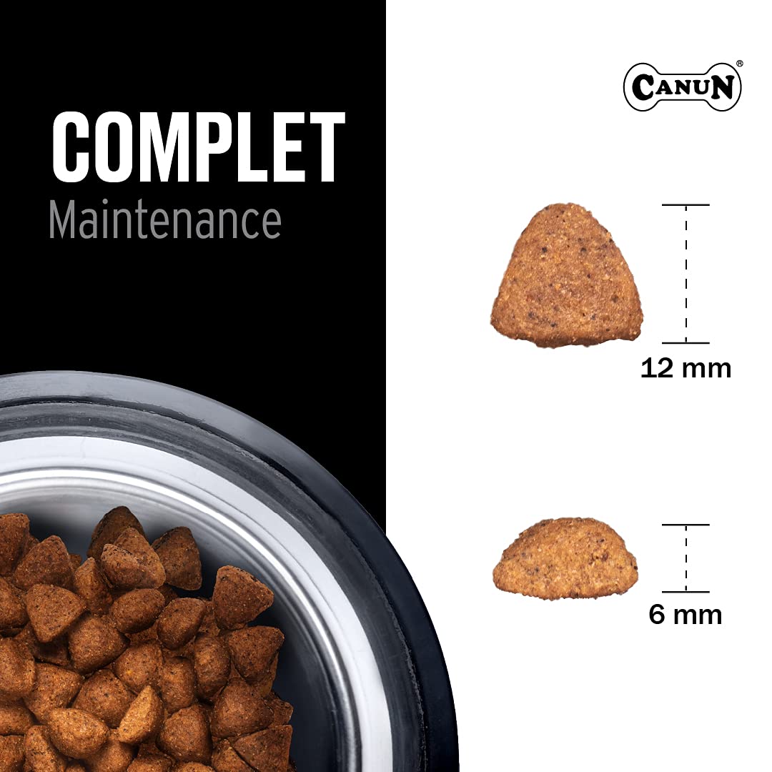 Pienso para Perros para Todas Las Razas y tamaños Rico en Pollo Alimento seco para Perros 20 kg Canun Complet Daily Maintenance