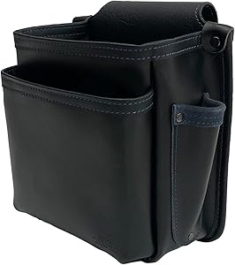 Amazon.co.jp: SK11 本革腰袋2段 内側マーカーホルダー・テープ