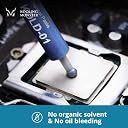 Kooling Monster KOLD-01, Premium Silicone Thermal Paste for Cooling All Processors (CPU, GPU, PC, Heatsinks, PS4, XBOX), Silicone Grease for Long Durability, No Odor, Inc. Gloves & Wipes (0.7ml/1.8g) gallery image