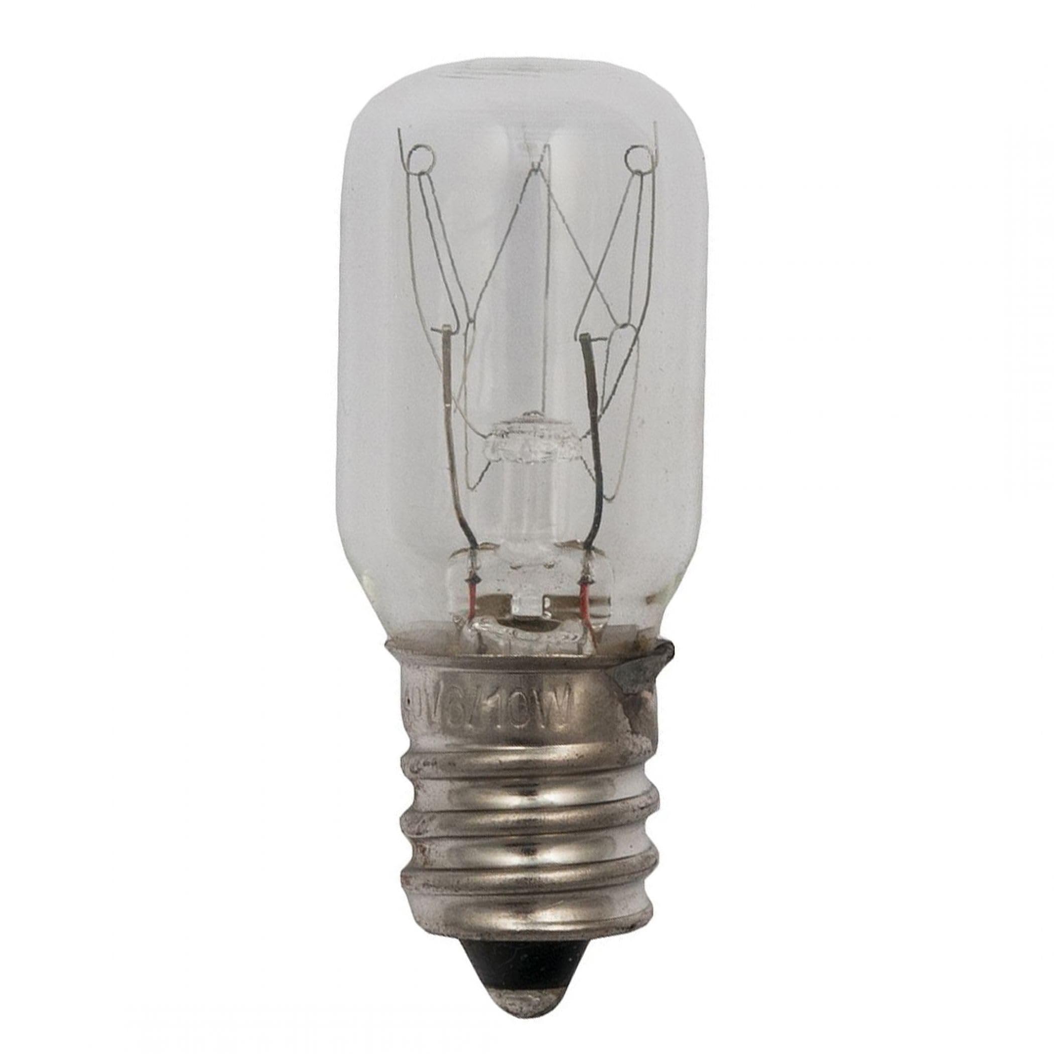 Schiefer 124568600 120v 8w Tungsten Pygmy Bulb, E12, Dimmable, Clear