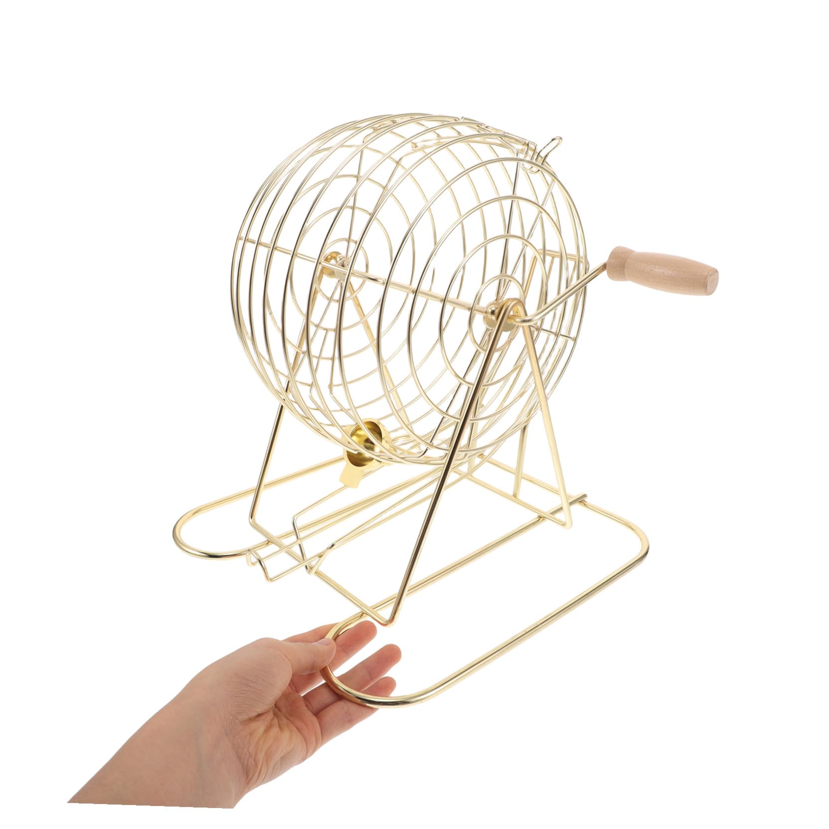 Máquina de Bingo de Hierro para Niños, Jaula Metálica