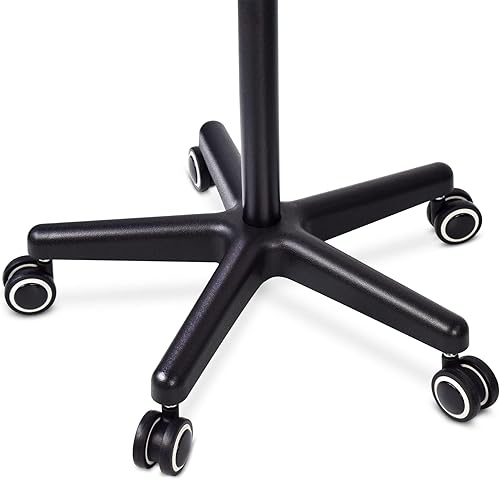 Miniatura 4 de Bandeja de aluminio para salón de belleza, bandeja para tatuajes, bandeja para instrumentos, bandeja rodante, bandeja plateada con ruedas para