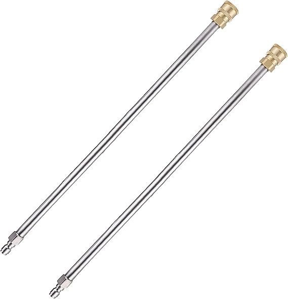 RIDGE WASHER Pressure Washer Extension Wand, 17 Inch Stainless Steel 1/