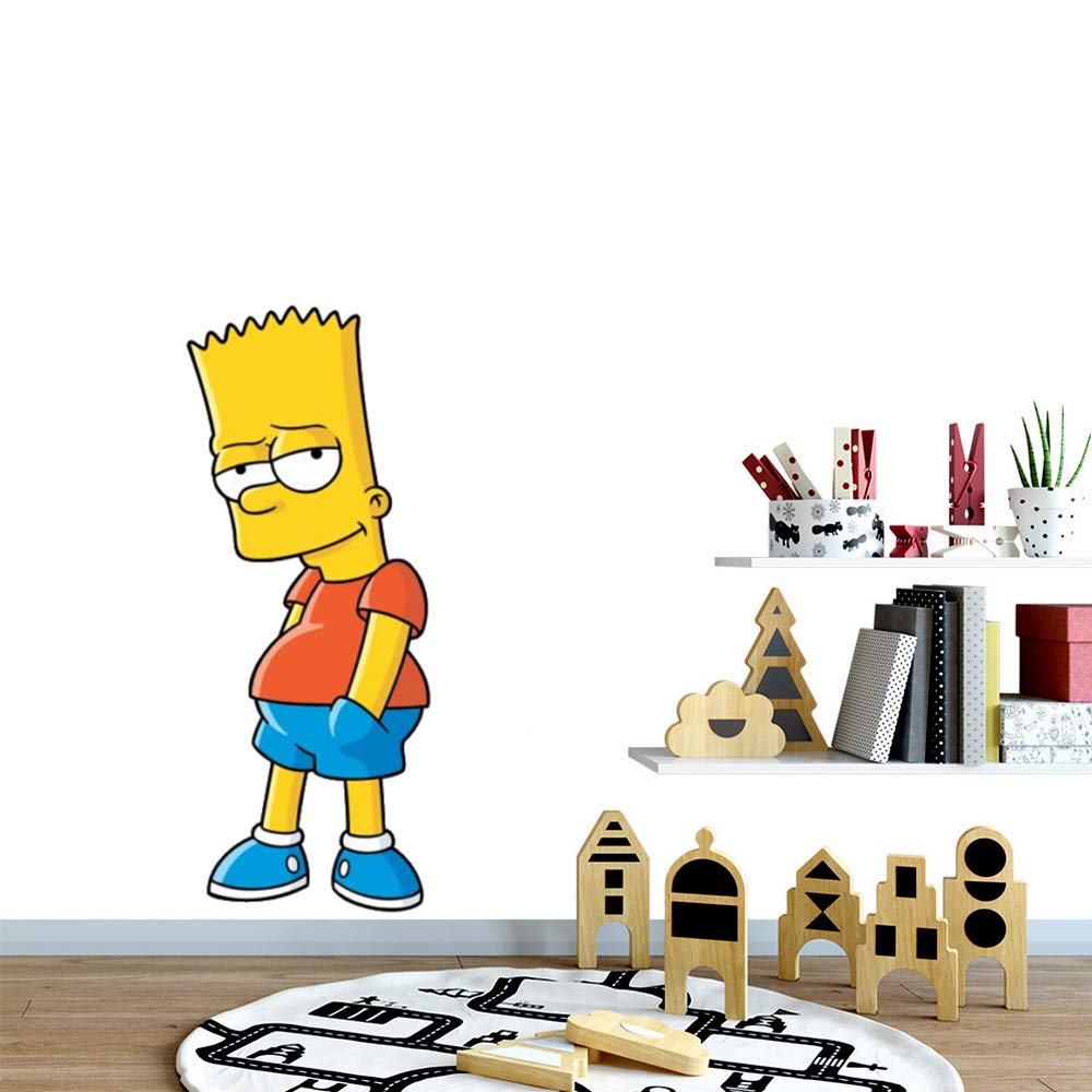 Buy yaunor Bart Simpson Stickers The Simpsons Character Style Homer