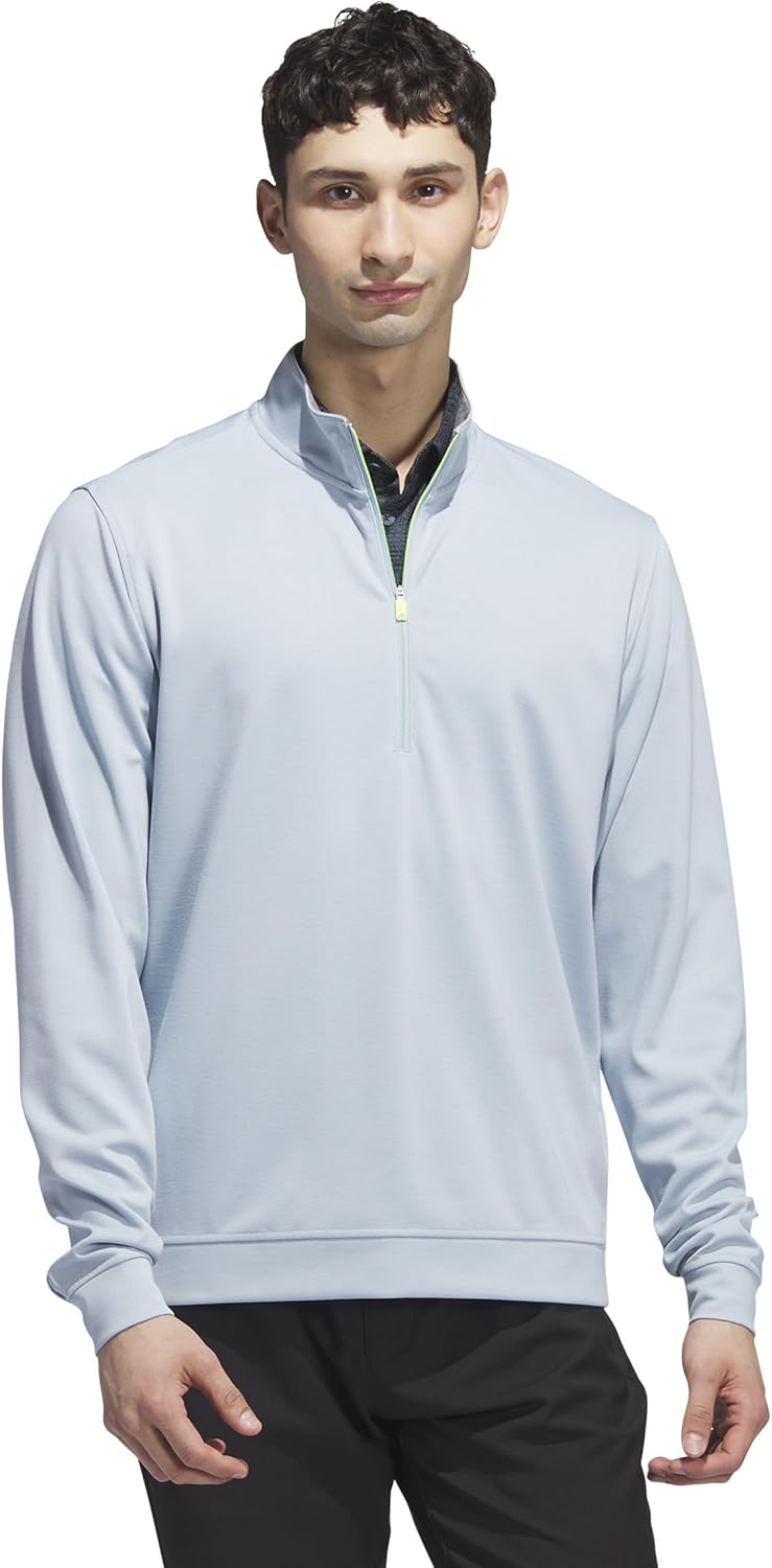 adidas Men's Elevated Quarter-Zip Pullover