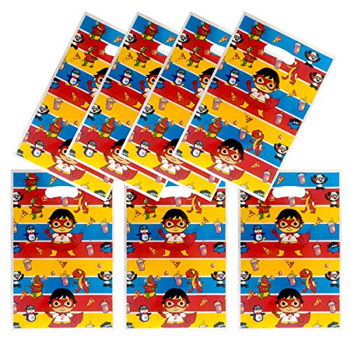 30 Packs Ryan's World gift bags Cute Party Gift Bags Ryan's World Gift Bags Ryan's World Party Supplies Birthday Decoration Gift Bags Well for Girls or Boys and Baby Shower.