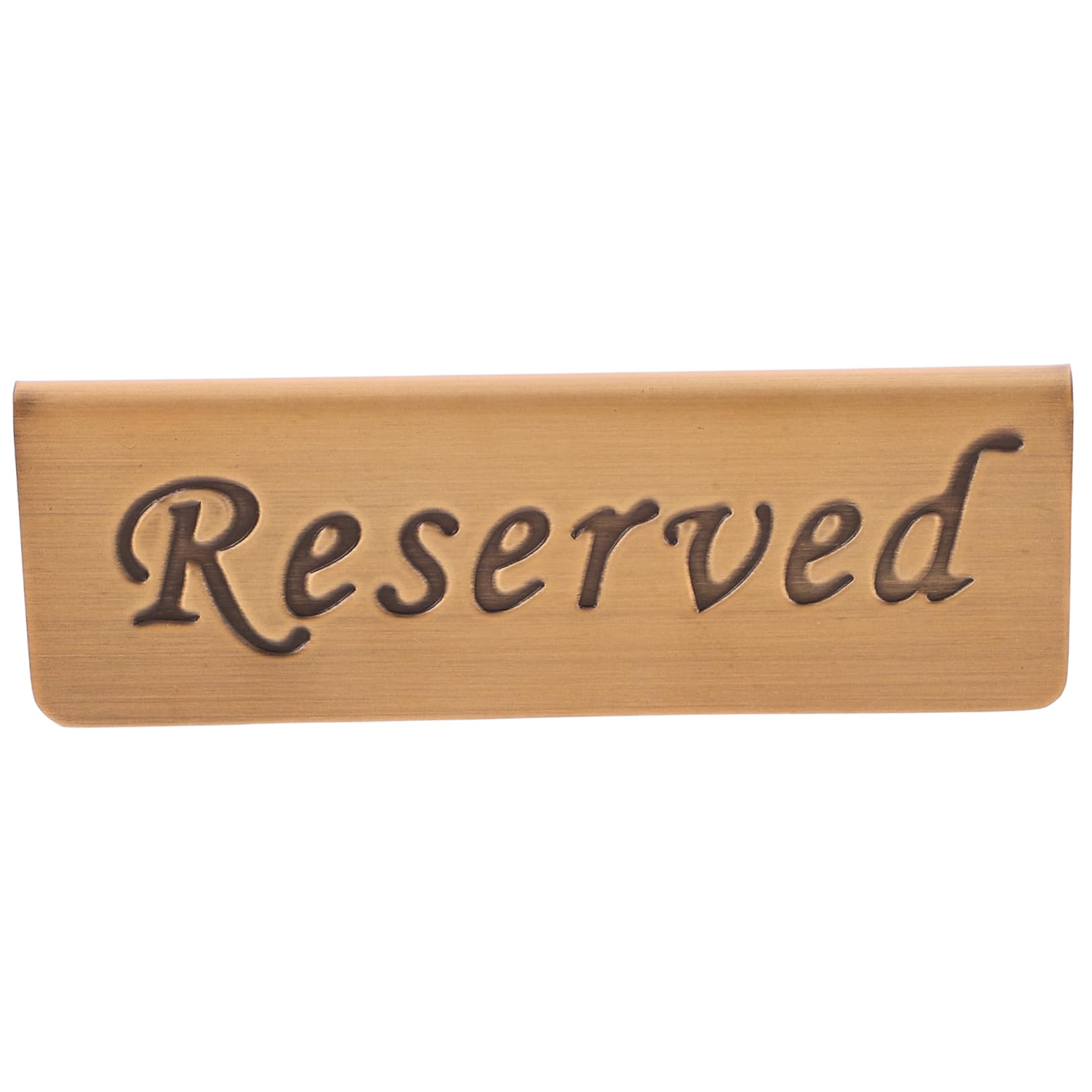 KICHOUSE Reserved Table Sign Elegant Construction for Restaurant Seating and Stylish Reserved Signs for Tables for and Fine Dining