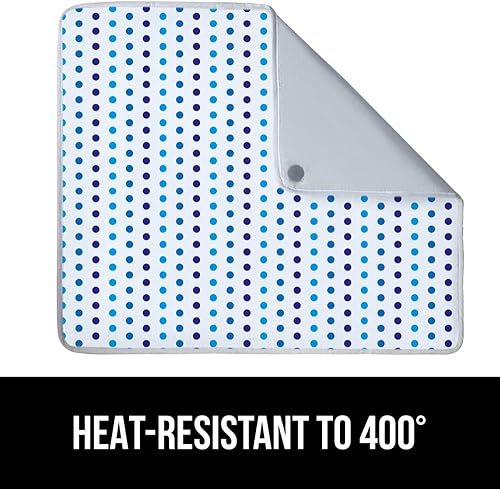 Vista 138 de Gorilla Grip - Funda reflectante de silicona para tabla de planchar